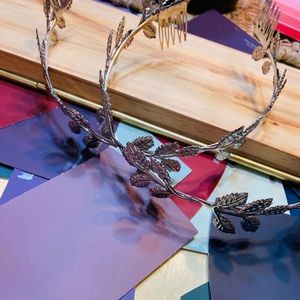 Crown of Leaves Light Metal Headbands